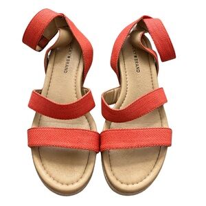 Lucky Brand | Wensdei Strappy Cork Platform Sandal Size 9.5